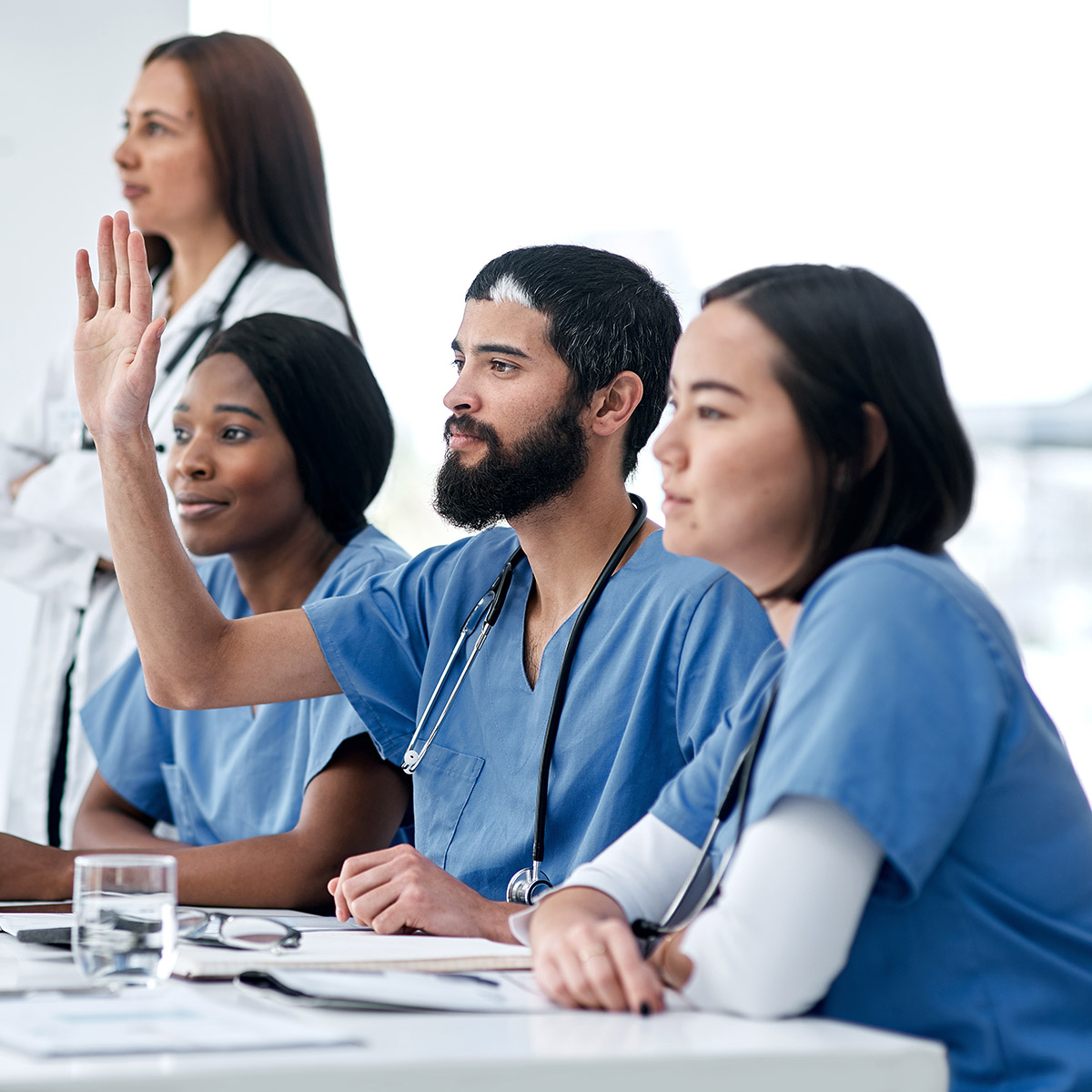 group of CCD BSN students