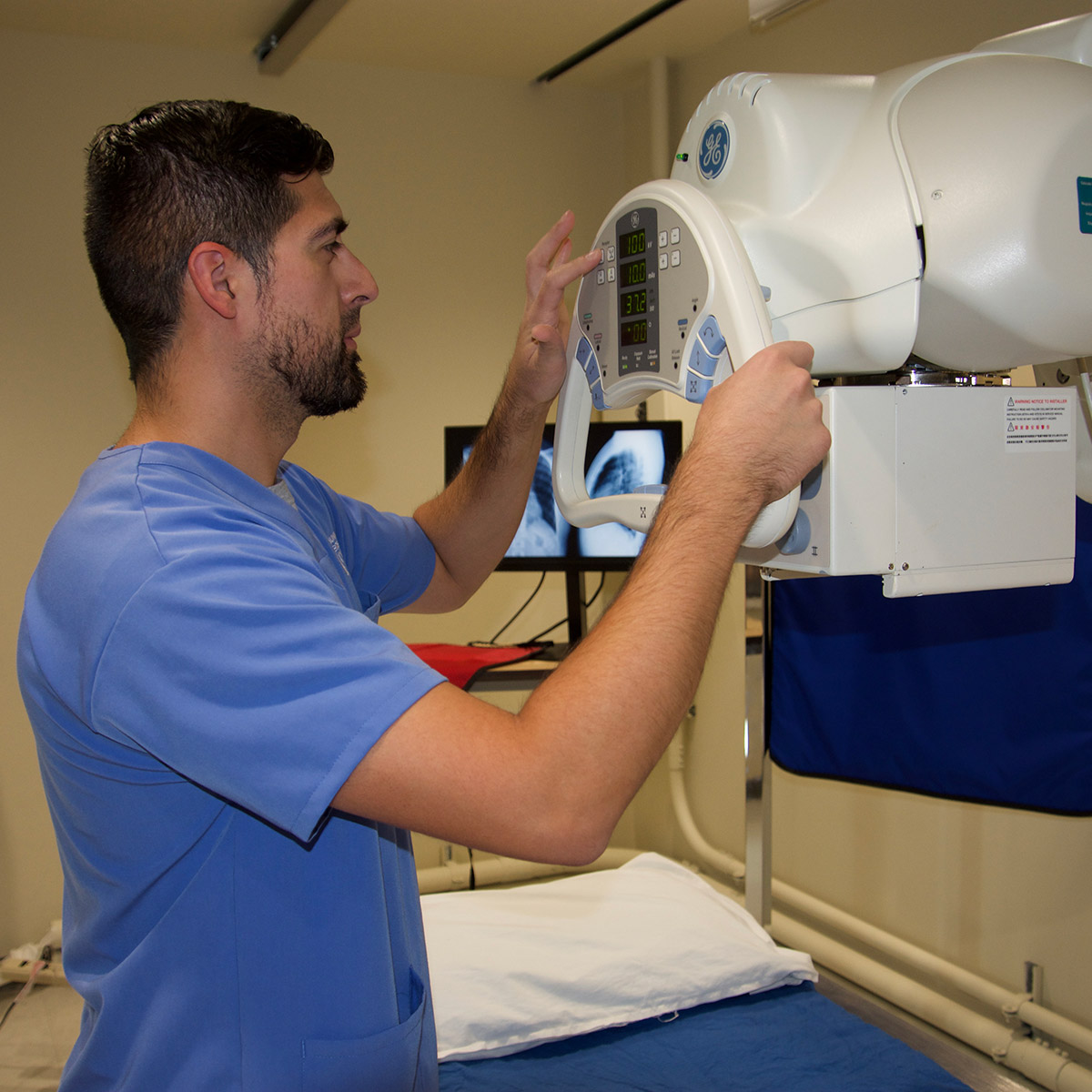 CCD Radiologic Technology student