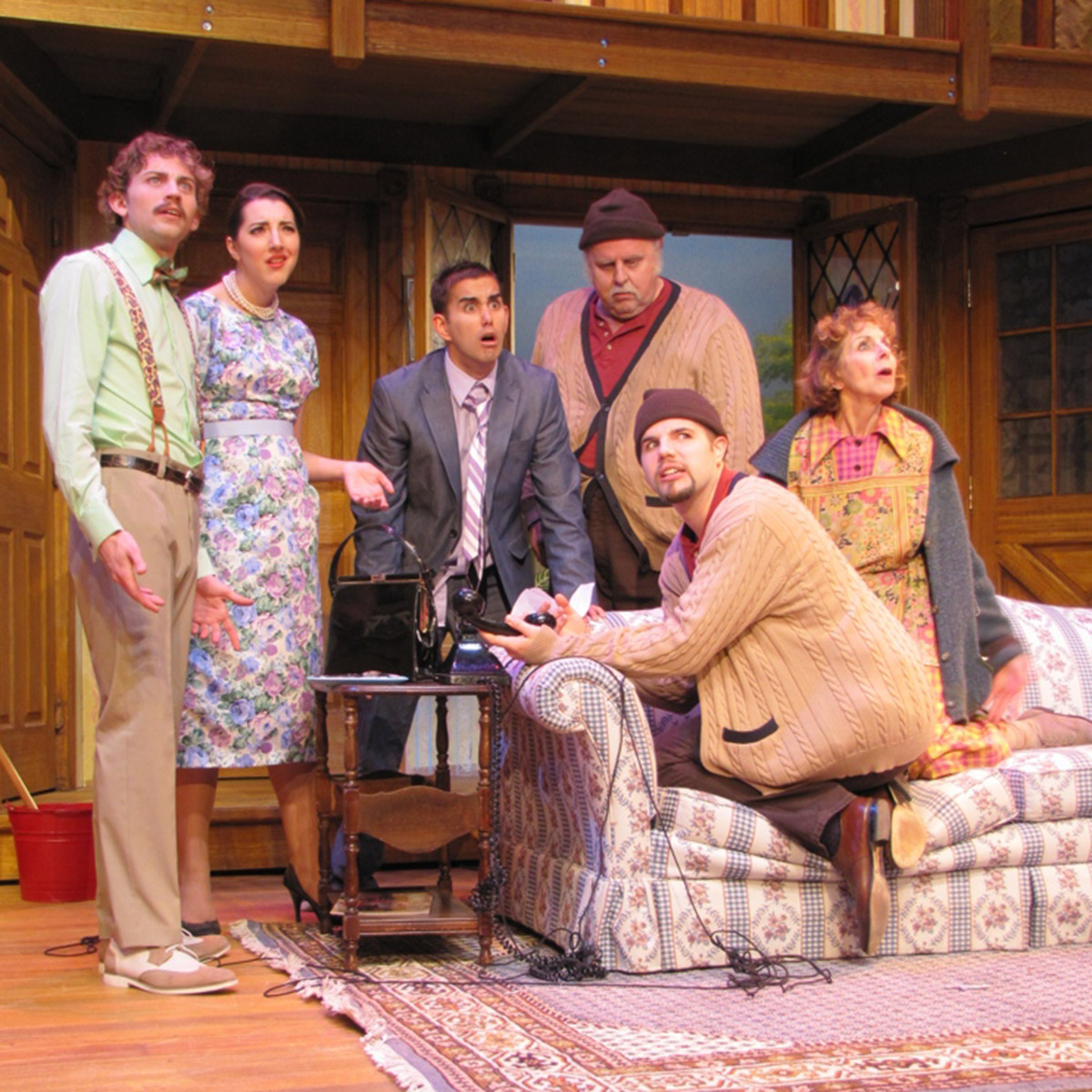 CCD Theatre students performing a play